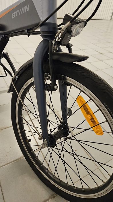 Bicicleta elétrica dobrável