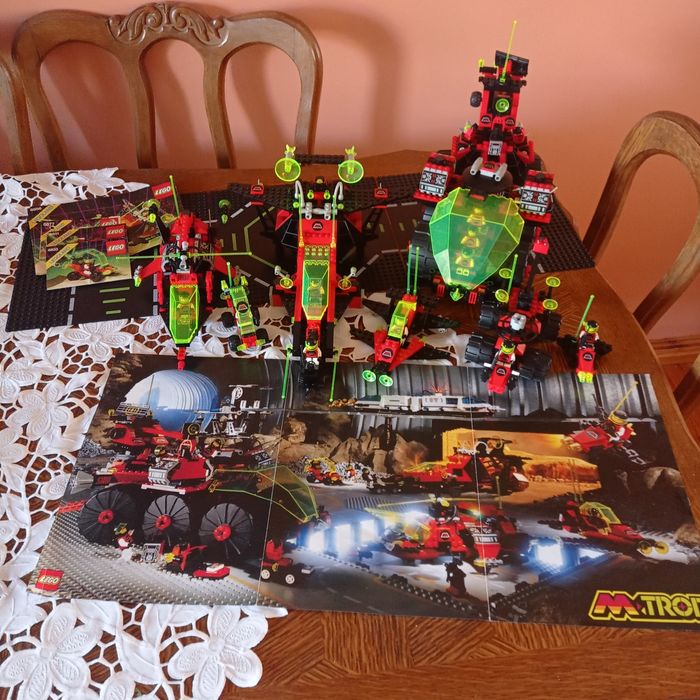 Kolekcja Lego M Tron lata 90 6989 Space 6956