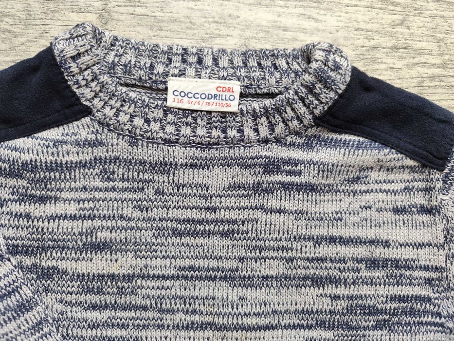 Sweter chłopięcy sweterek Coccodrillo r. 116