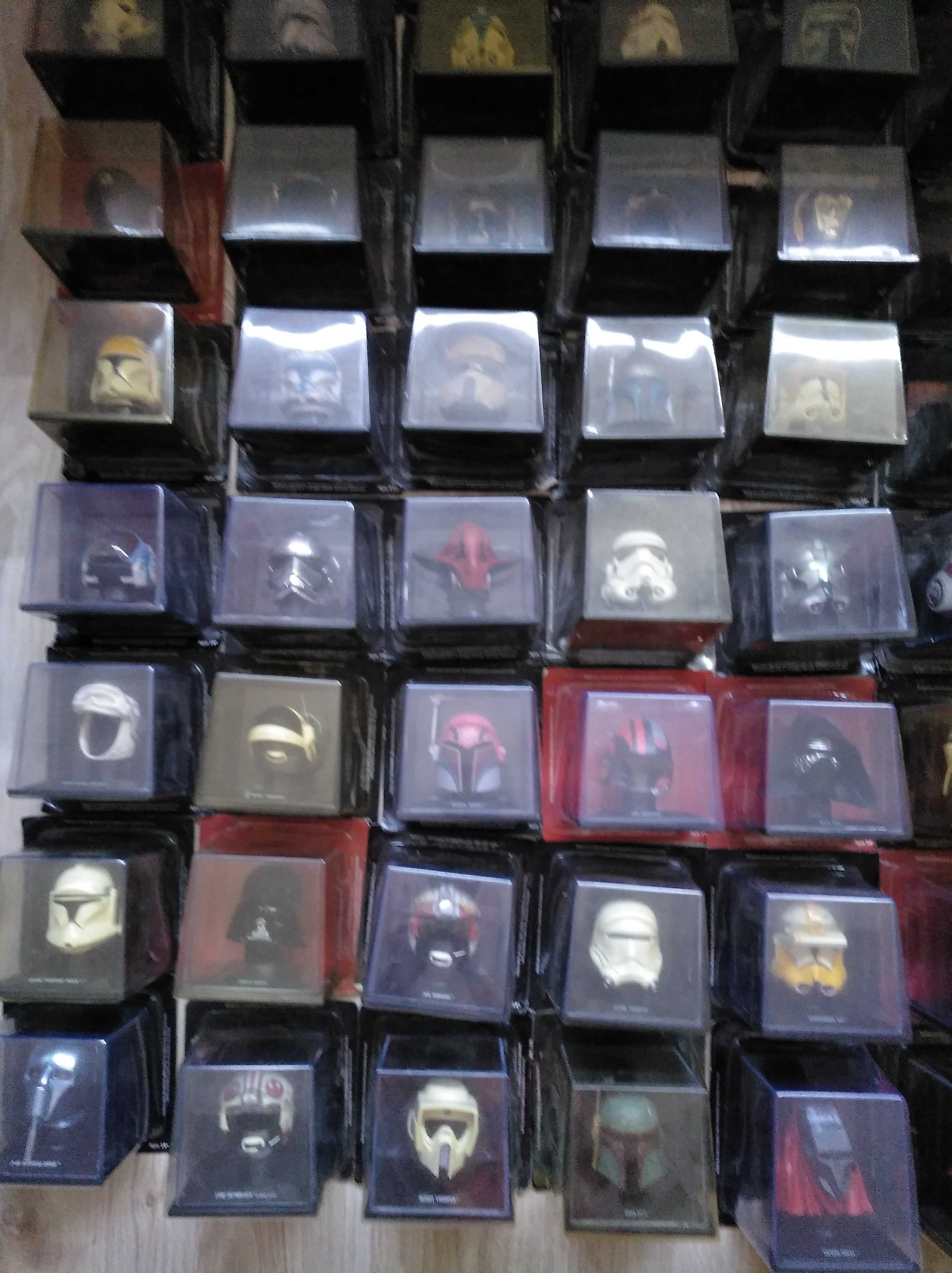 Capacetes Star Wars - Coleção de 78 capacetes + fascículos