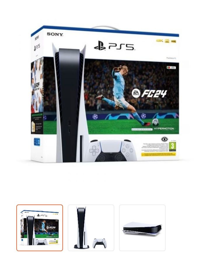 Consola PS5 com FC24