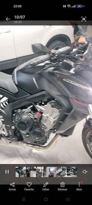 Vendo Honda CB 650 f