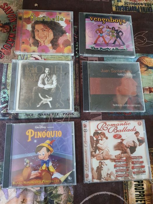5 Cd de musica originais