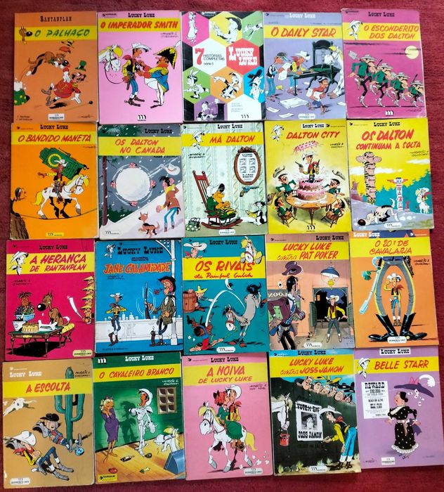 Lucky Luke Ed. Meriberica/Liber em português, 30 livros