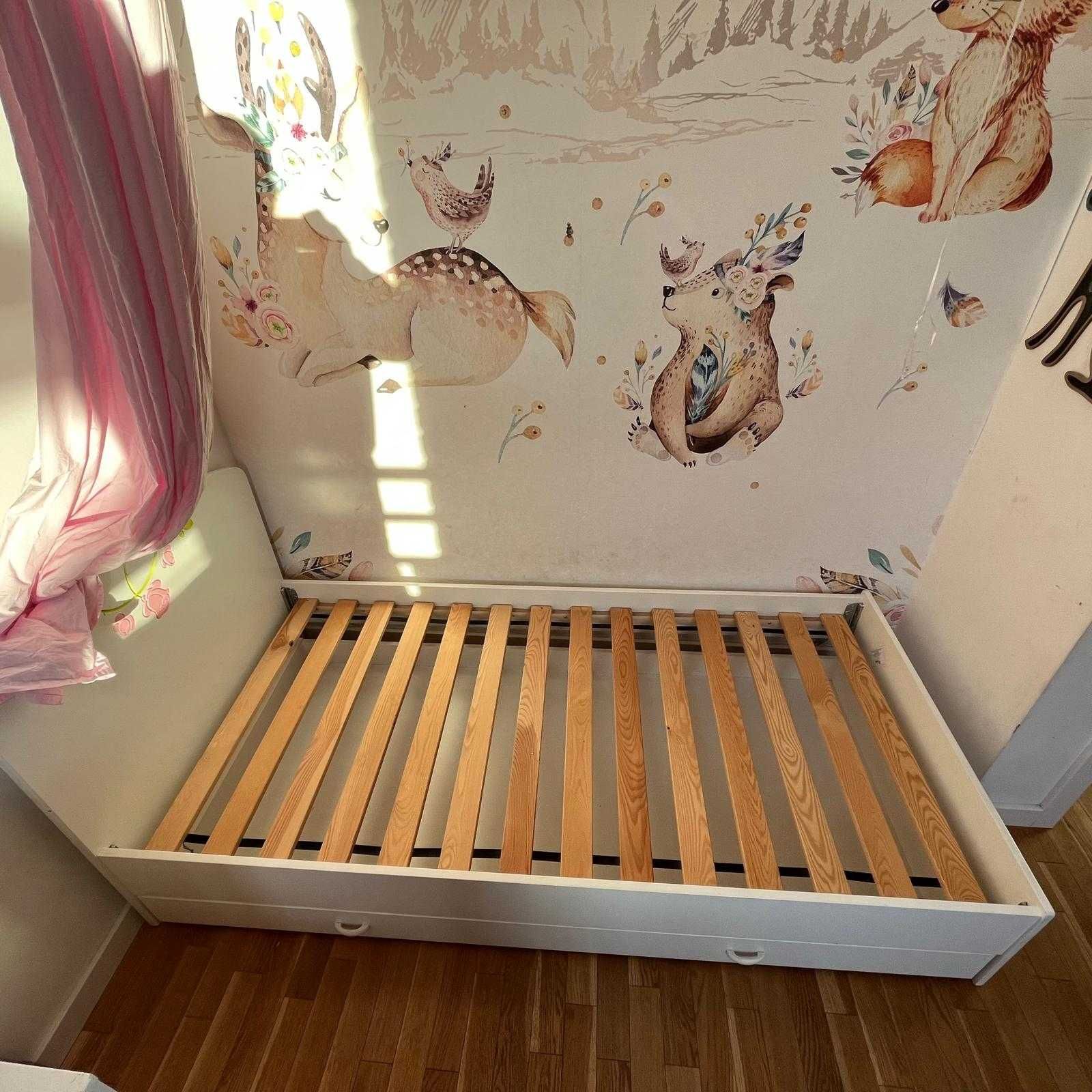 Łóżko Meblik 180x90 - Róża Róż + materac. Odbiór Warszawa