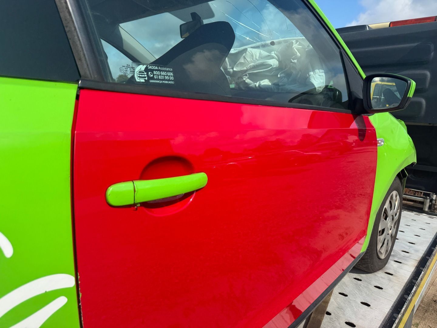 SKODA CITIGO 3D DRZWI PRAWY PRZÓD LY3D
