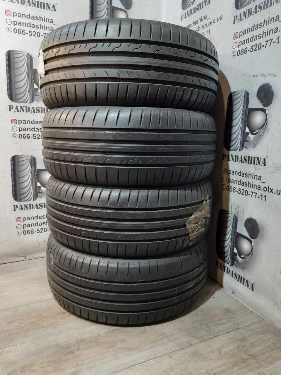 Шини сток 205/55 R16 CONTINENTAL ContiEcoContact 5 б/в літо склад