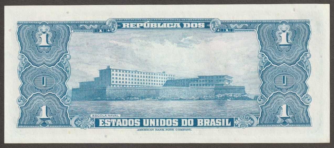 Brazylia 1 cruzeiro 1954 - Tamandare - stan UNC