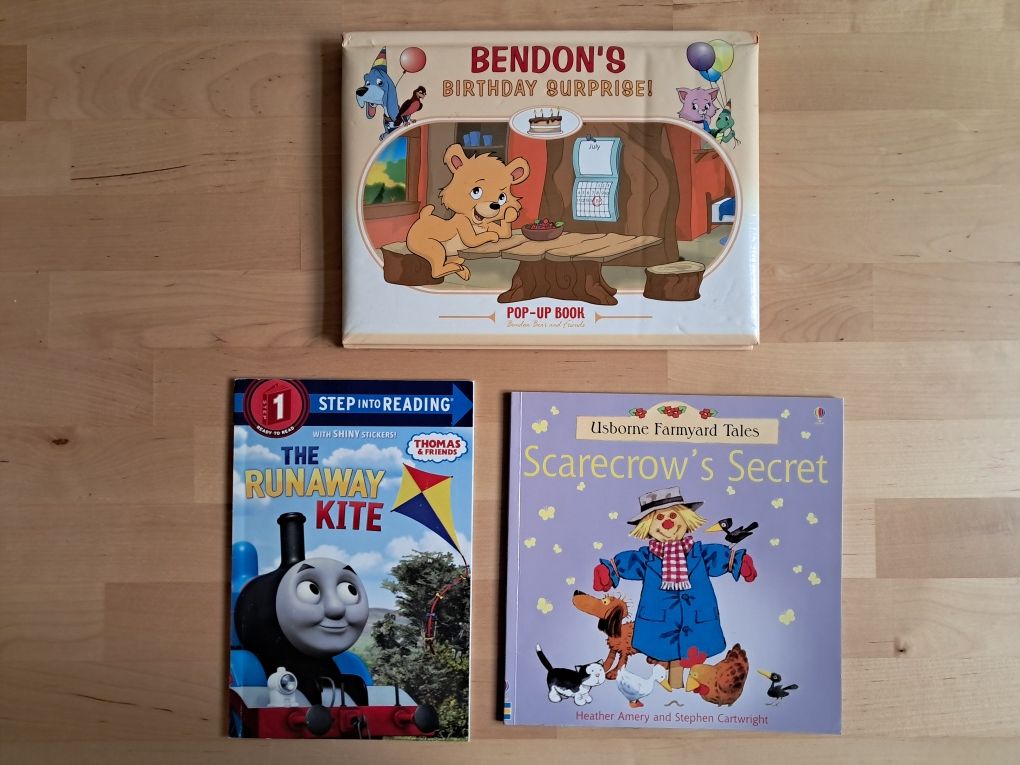 Книжки дитячі англійською мовою і двомовні