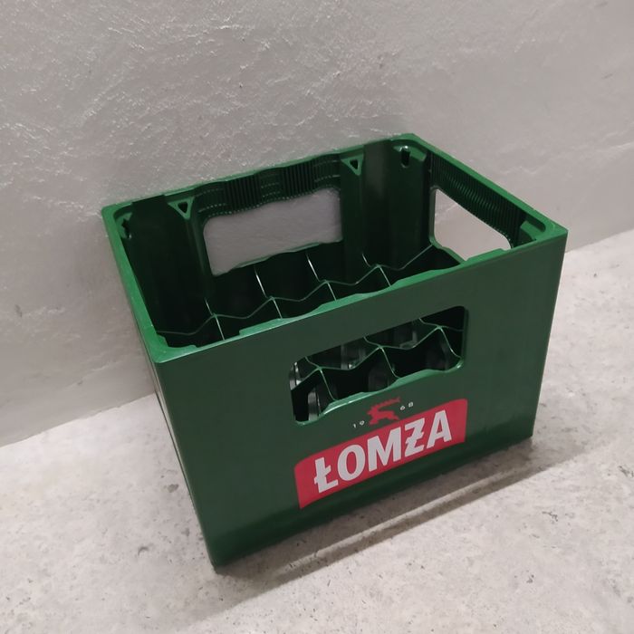 Łomża, skrzynka na piwo, krata, transporter. Wysyłam do paczkomatu