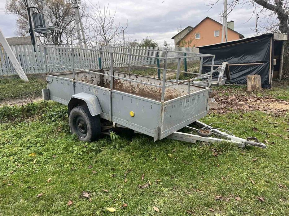 Продам причіп до машини та міні трактора