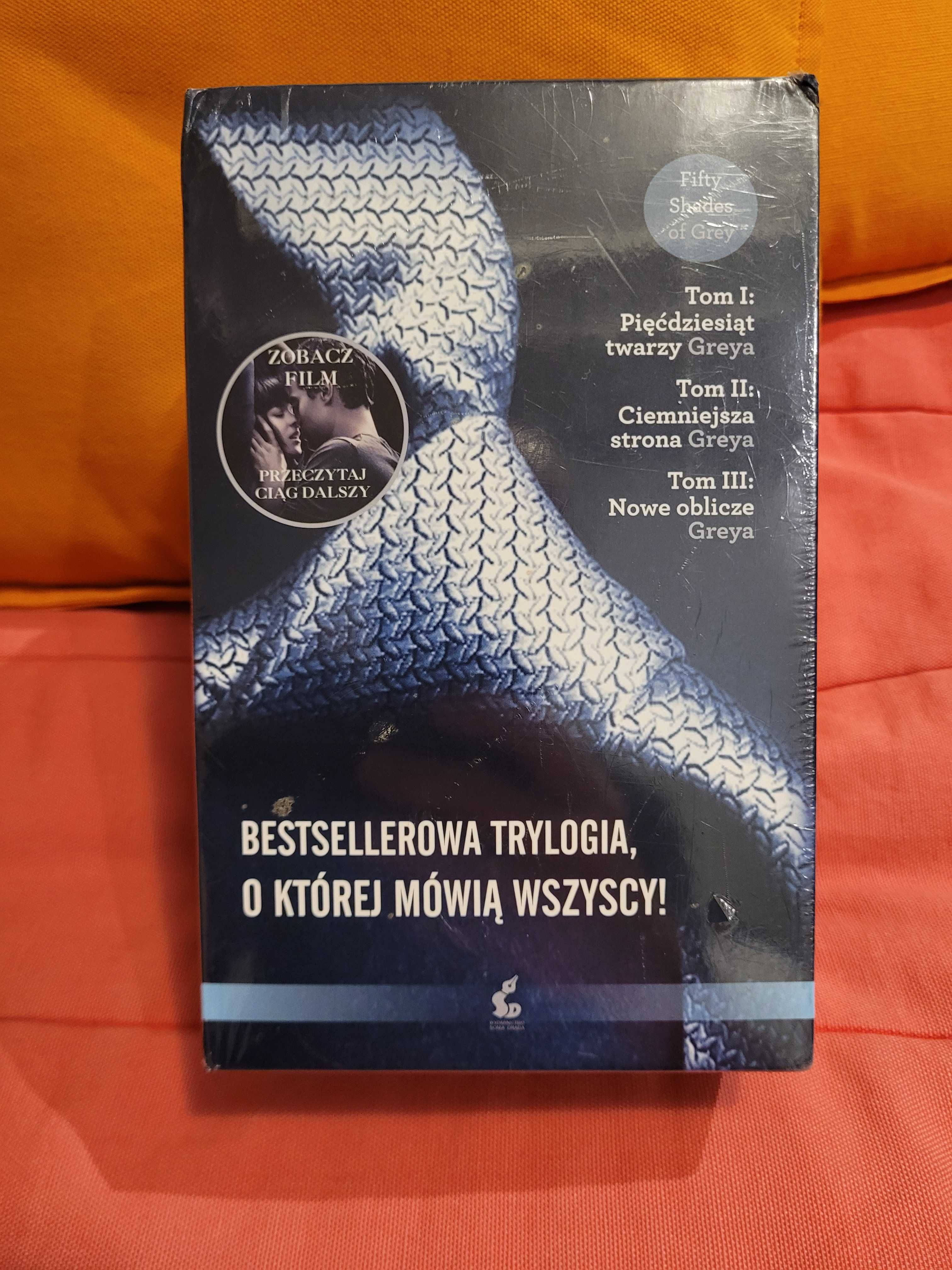 50 twarzy Greya - trylogia NOWA