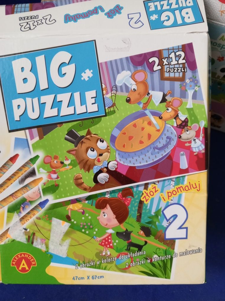 Big puzzle 2 obrazki