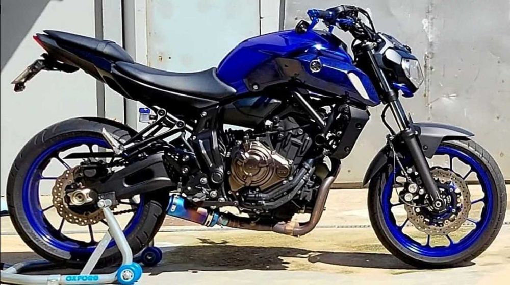 Yamaha Mt-07 Vendo ou troco por carro.