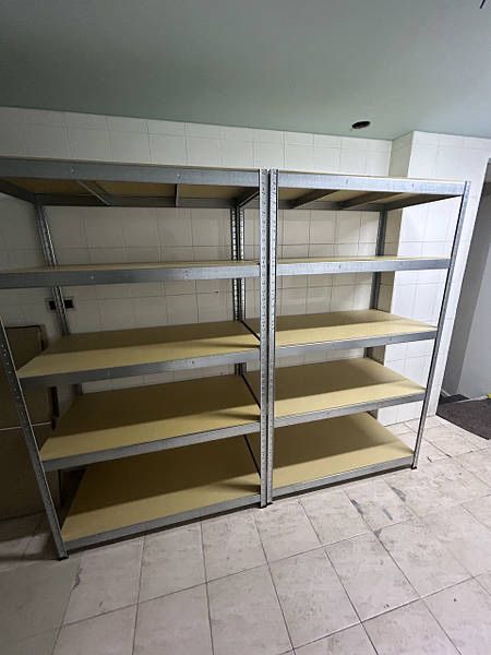 Стелаж металевий оцинкований фарбований  Полиці ДСП МДФ МЕТАЛ