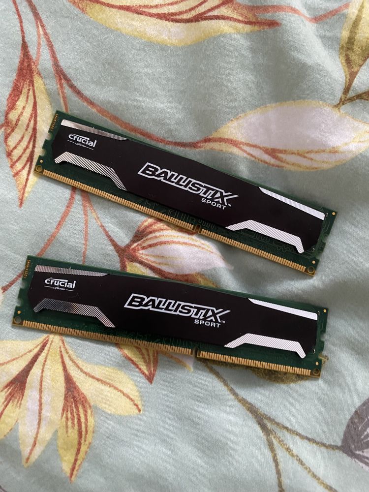 Pamięć RAM Crucial Ballistix Sport 2X4GB 1600 CL9 GW.24 NOWA