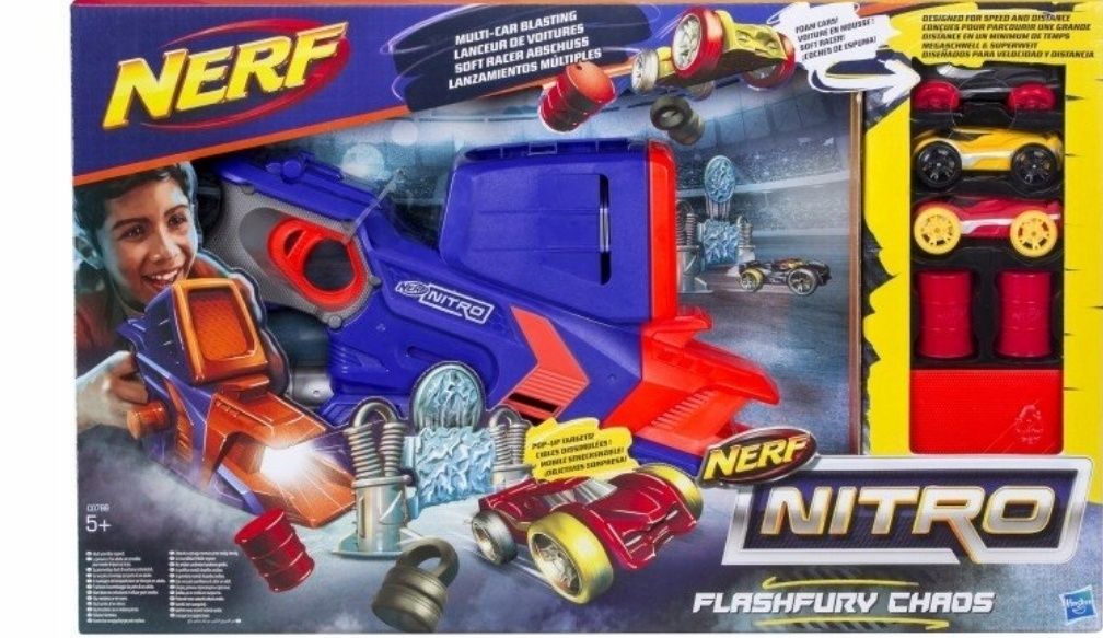 Wyrzutnia Hasbro Nerf Nitro Flashfury Chaos C0788
Wyrzutnia Hasbro Ner