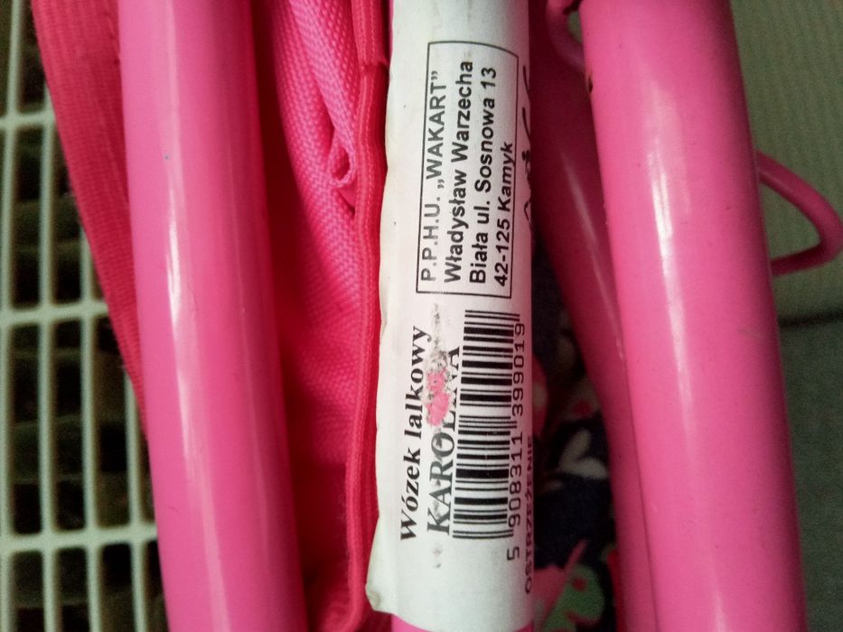 Zabawka wózeczek dla lalek
