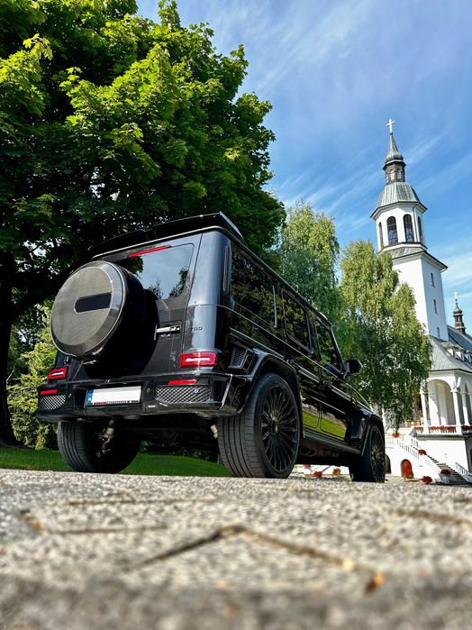 Luksusowe auto na ślub z kierowcą Mercedes AMG G63 BRABUS 700