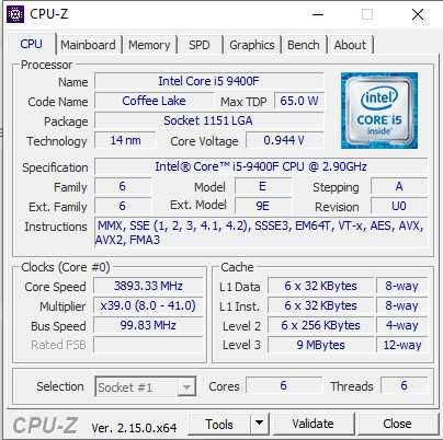 Intel Core i5-9400F+ASUS ROG Strix B360-G Gaming(Rомплект з коробками)