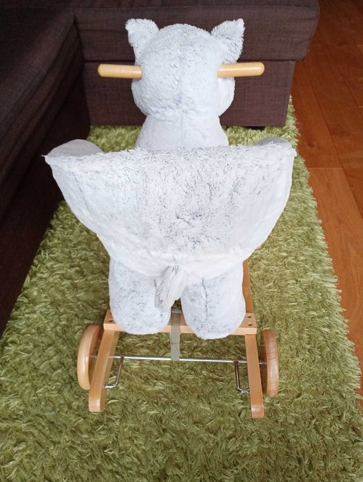 Bujak na biegunach / jeździk na kółkach 2w1 piesek husky