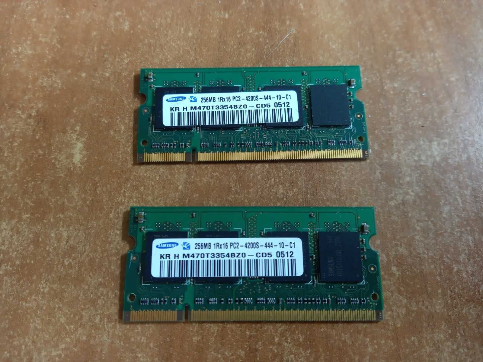 Pamięć Samsung 256MB 533MHz DDR2 CL4 2sztuki