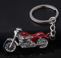 Porta Chaves Moto Vintage Red