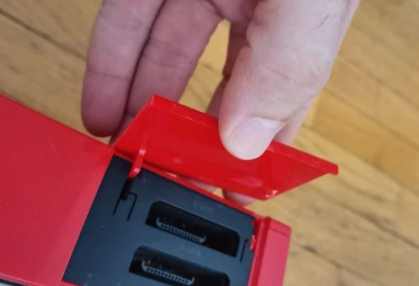 Conjunto nintendo wii vermelho