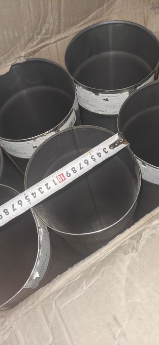 Wkłady kominowe EW-TKS|2 1m 6szt rury żaroodporne komin kwasoodporny