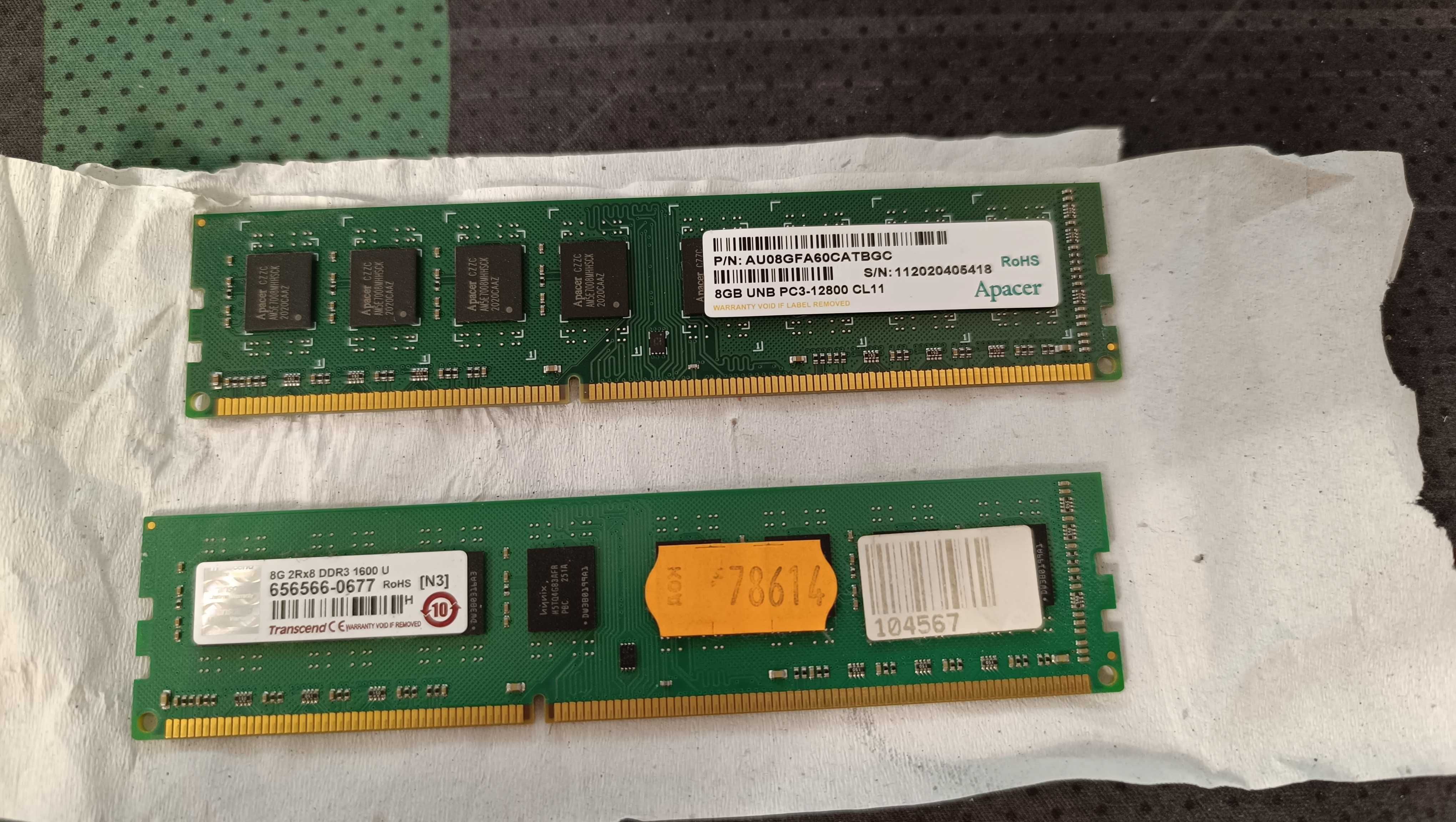 Apacer DDR3-1600 8192MB PC3-12800