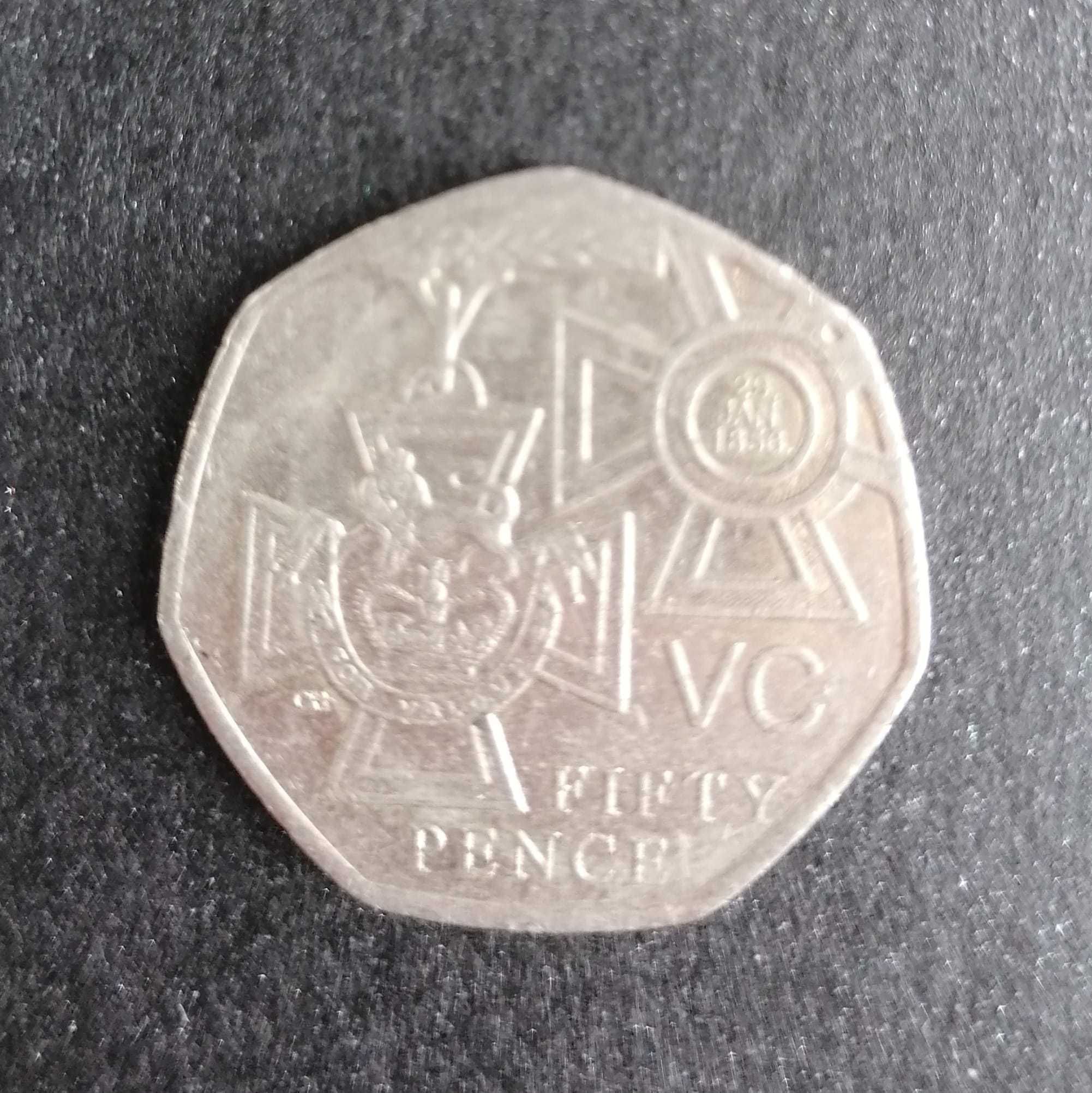 50 pence 2006 - Krzyż Wiktorii / 50 pensów
