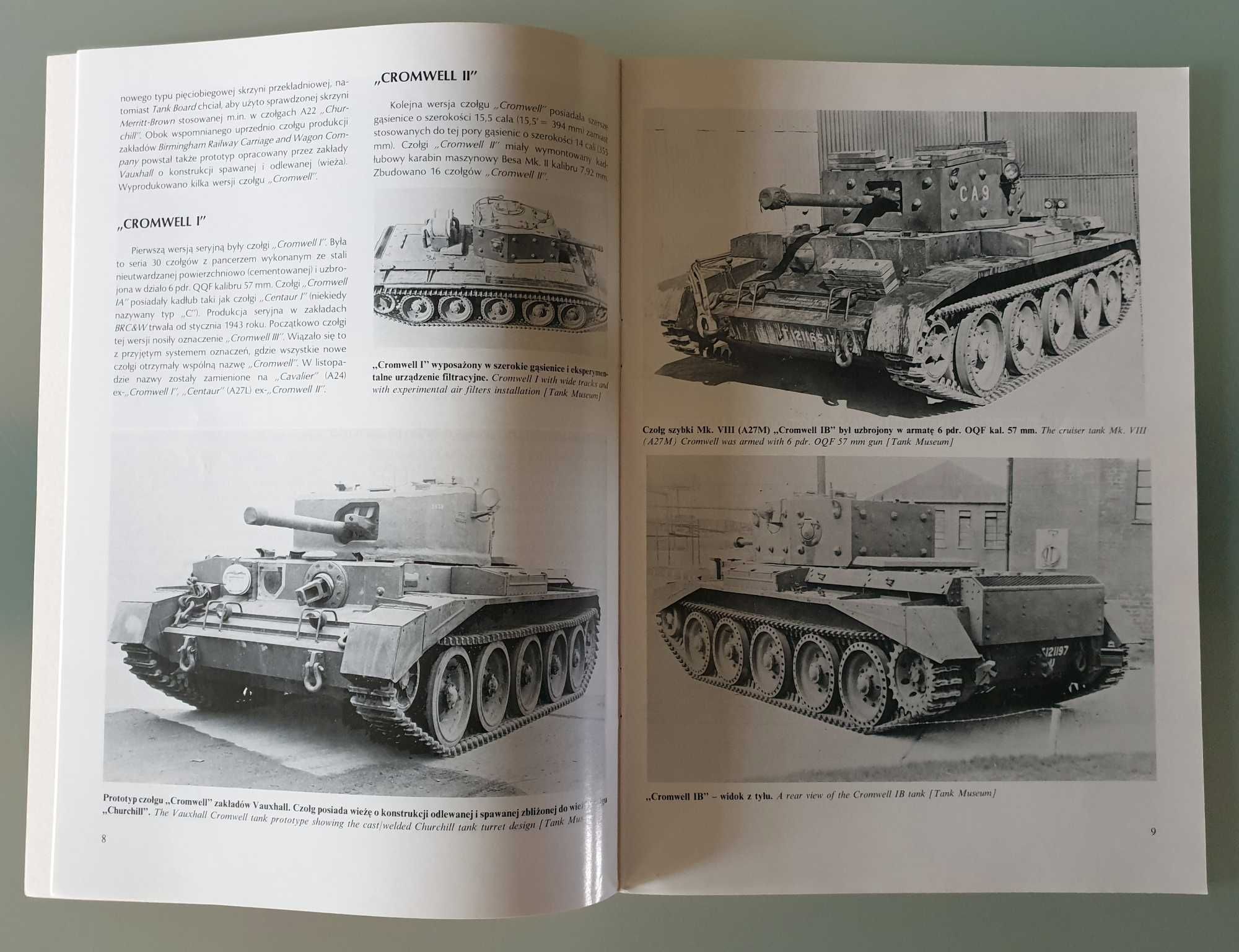 Militaria, monografia nr 14 - Cromwell, Janusz Ledwoch
