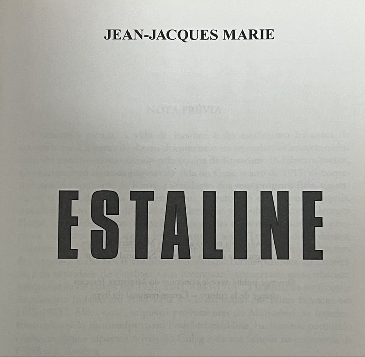 Estaline: de Jean-Jacques Marie
