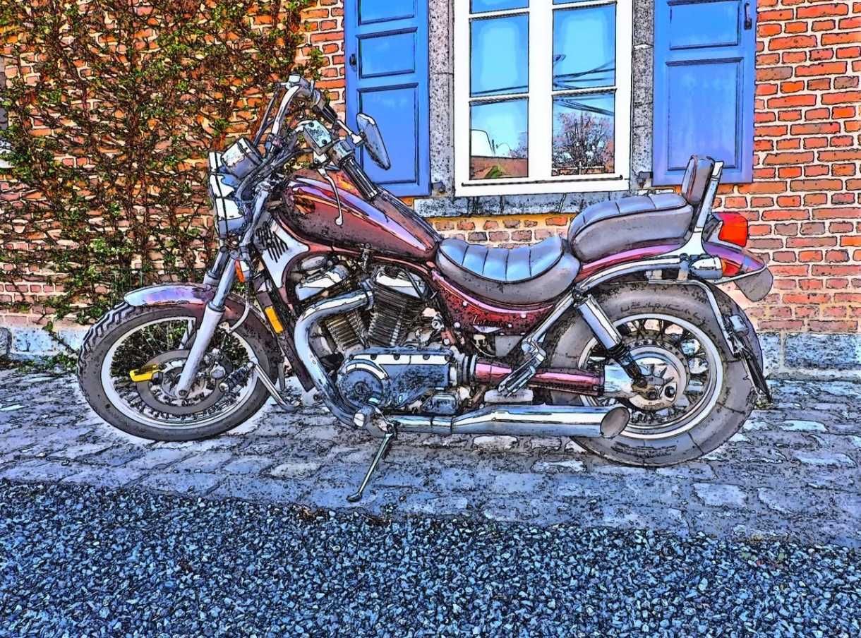 Motor Suzuki intruder