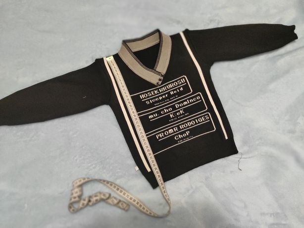 Теплий, нарядний светр для хлопчика 3-4 роки