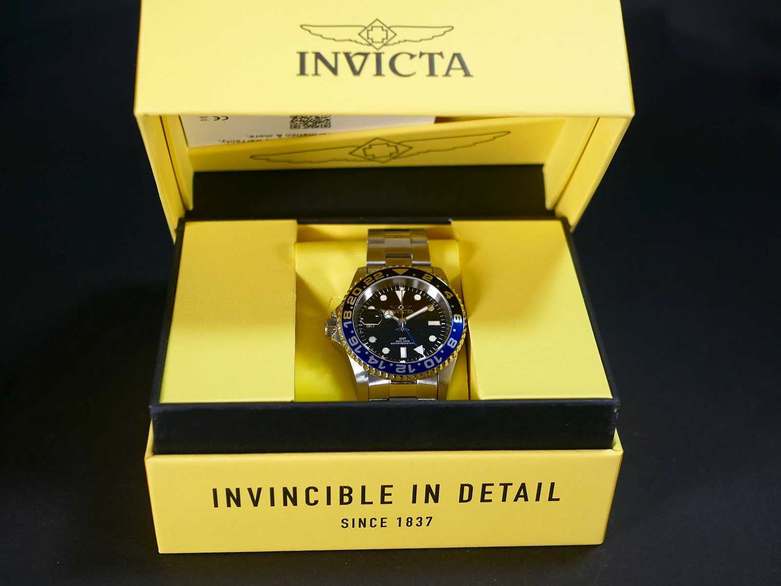 Годинник Invicta 43962 GMT Ø42мм механізм Ronda Швейцарія