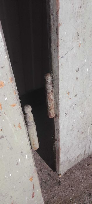 Stare drewniane drzwi