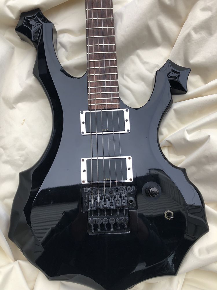 Gitara ESP Edwards EK 105 GA Black Diren Grey (Kaoru) made in Japan