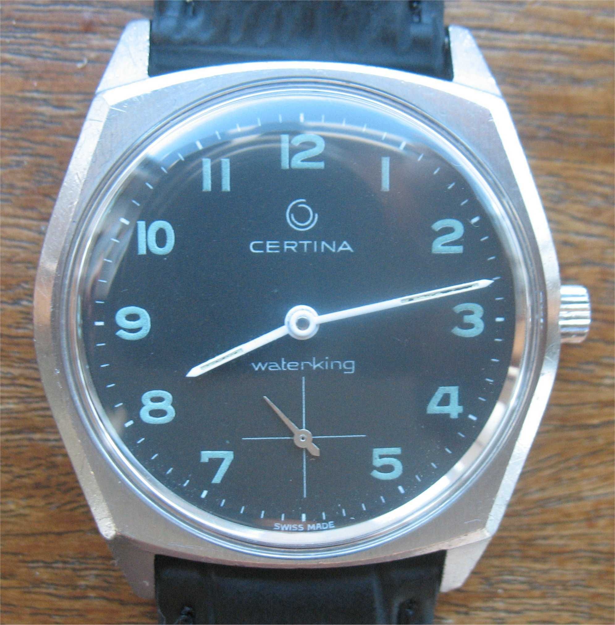 Relógio Vintage - Certina - Waterking - Swiss Made