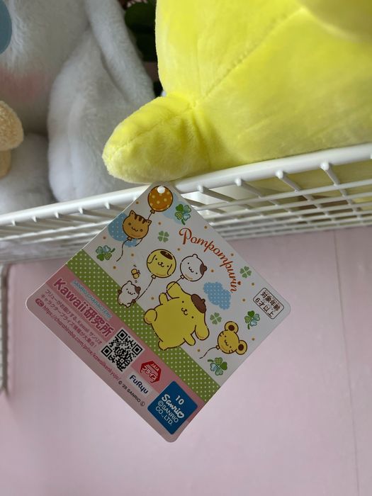 Oryginalny pluszak Pompompurin sleeping FuRyu Sanrio