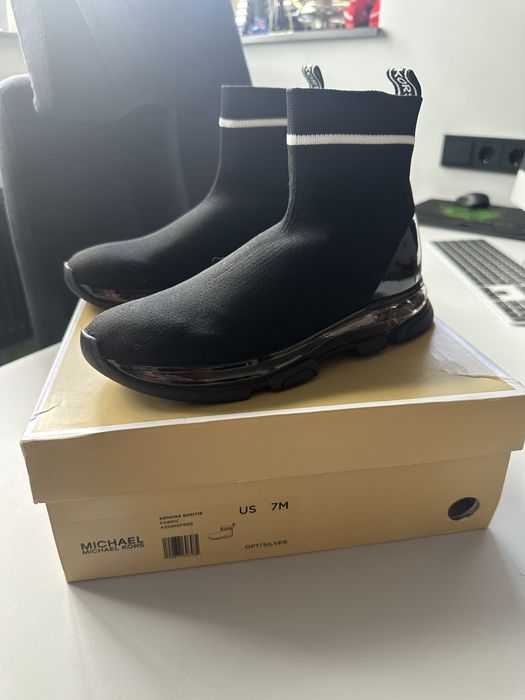 Черные кроссовки носки Michael Kors 37р. Оригинал