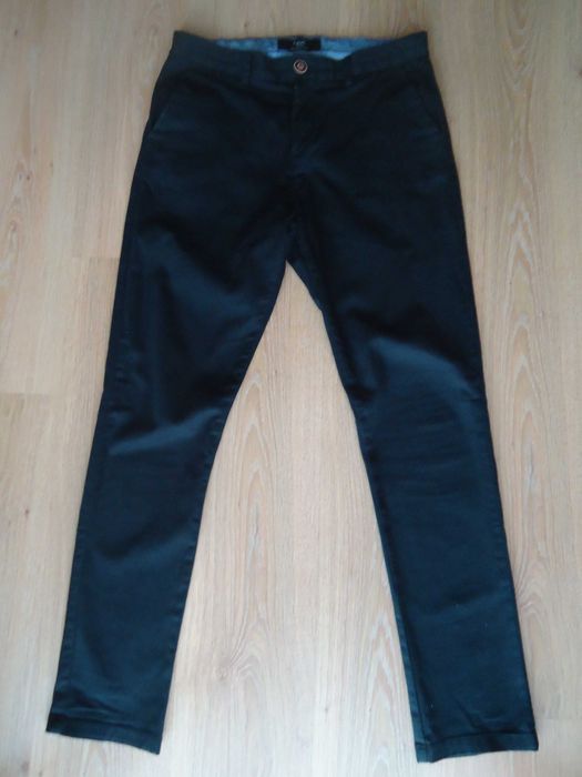 Фирменные мужские красивые брюки, 100% коттон, р. 46, идеальное сост.