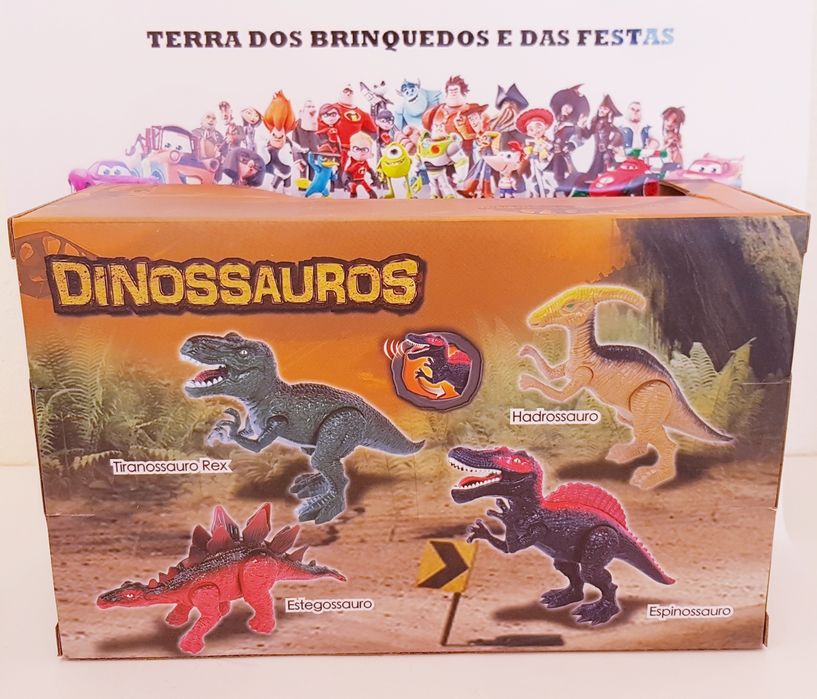 Dinossauro Espinossauro (Portes Incluidos)
Tamanho: 
   +/- 1