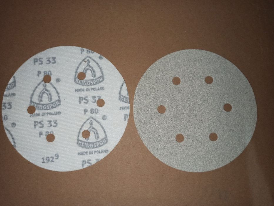 Шлифовальные круги шліфувальні круги Klingspor на липучке 125мм,150мм