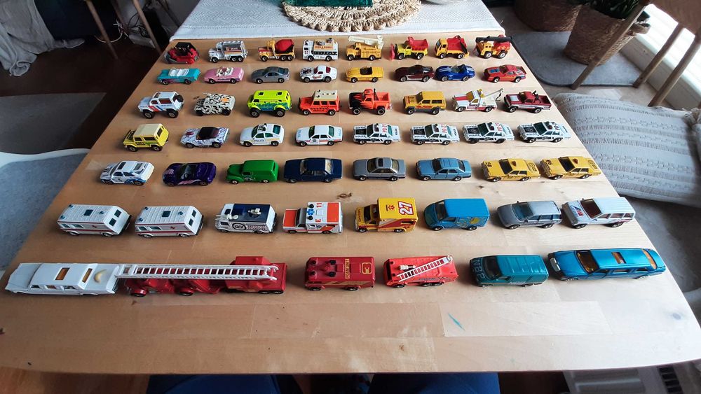 Kolekcja resoraków Matchbox, Siku, Majorette