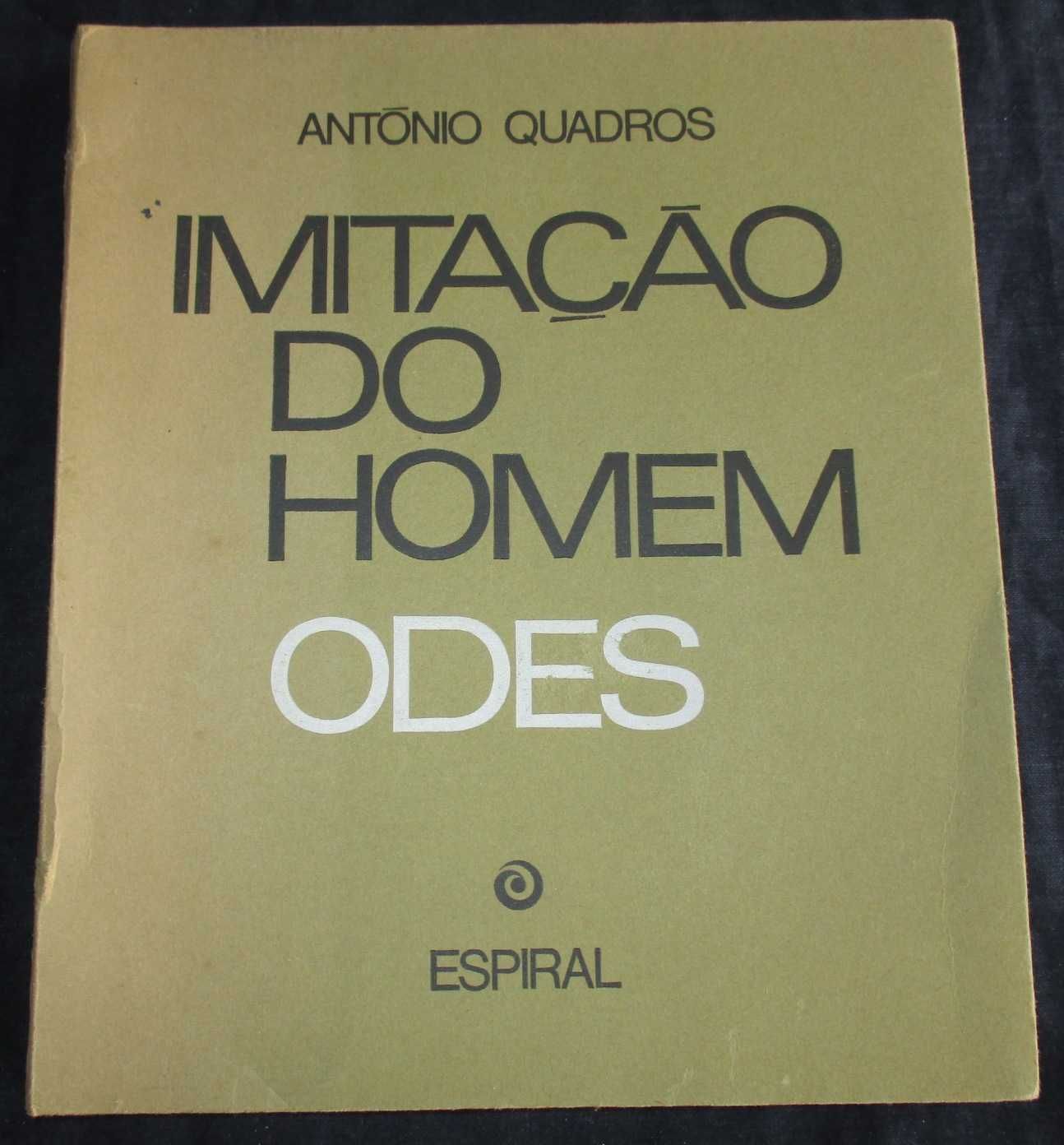 Livro Imitação do Homem Odes António Quadros