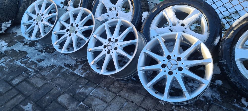 alufelgi felgi aluminowe 7x17 5x112 et49 vw audi mercedes piekne ronal