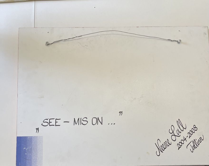 Quadro do Pintor Neeme Lall  elaborado em 2004 a 2008