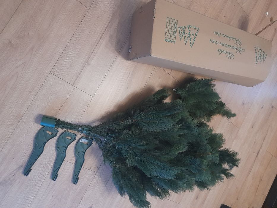 Sosna zielona choinka 190 cm jak prawdziwa