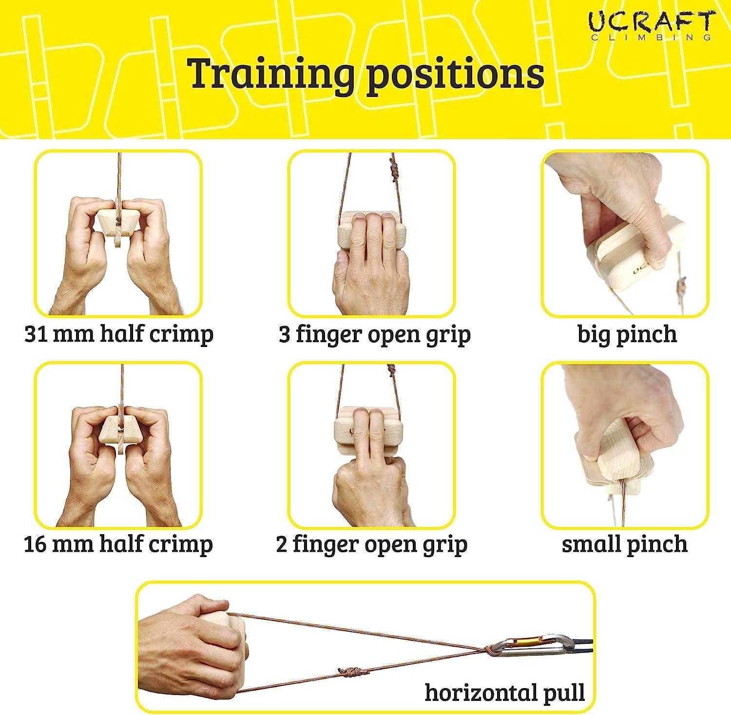 Тренажер пальців для скелелазів (Climbing fingerboard)